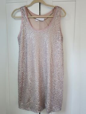Zara Pink Sequin Dress